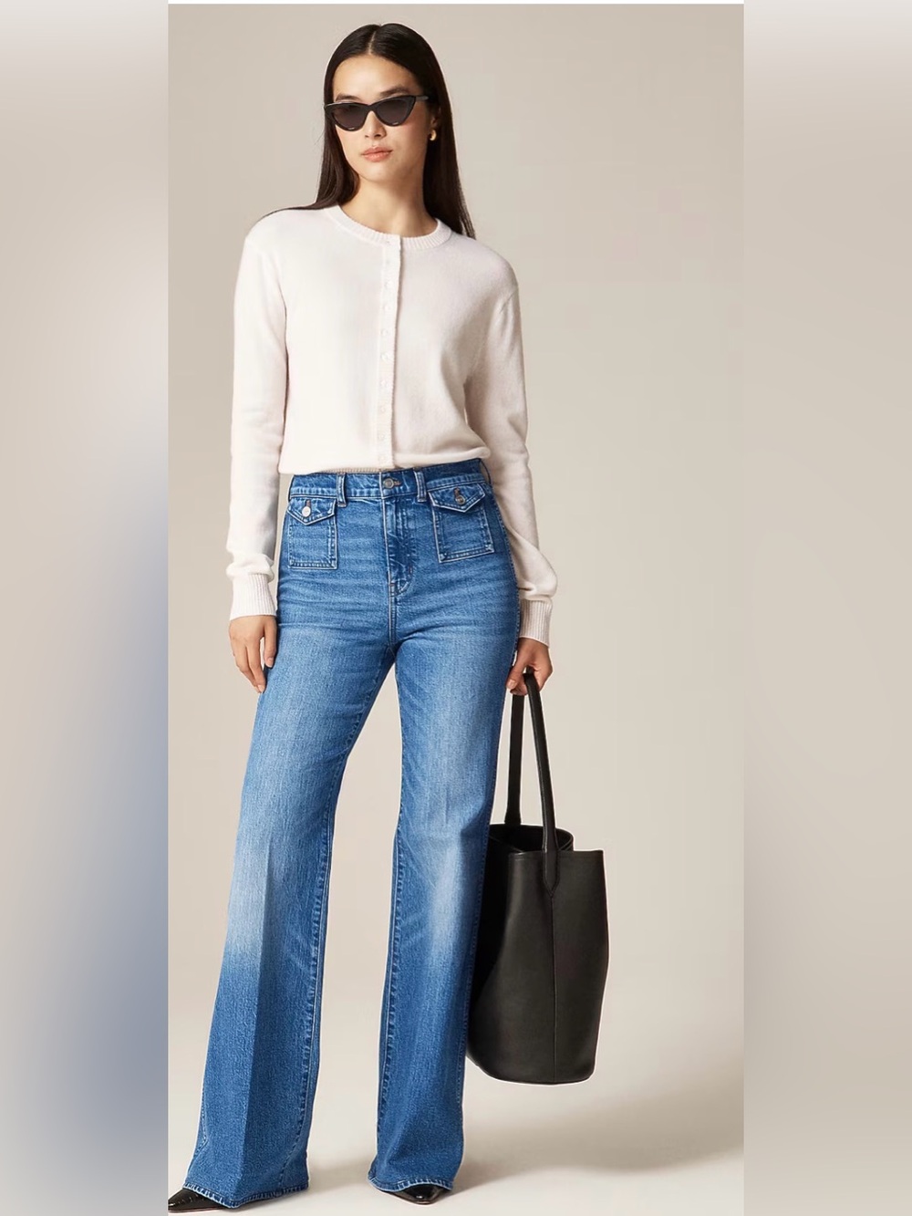 NWT J.Crew Flare Jeans! Size 32Tall